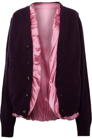 J.W.Anderson Satin-lined cardigan
