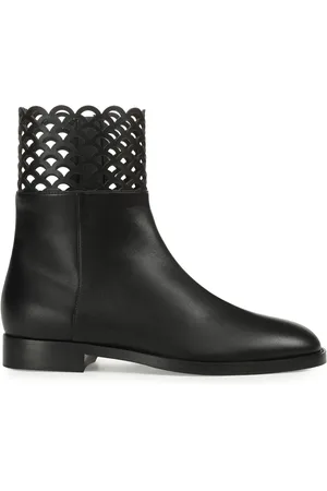 Sergio Rossi Mermaid leather boots