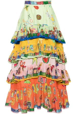 ALÉMAIS Players maxi skirt