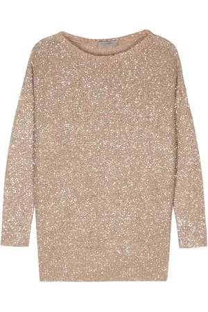 D.EXTERIOR Sequinned sweater