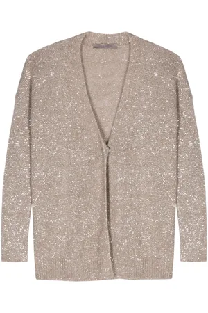 D.EXTERIOR Sequinned cardigan