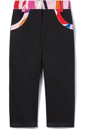 PUCCI Junior Marmo-print trousers