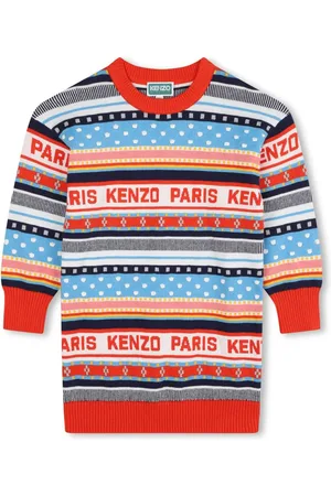 Kenzo Striped jacquard knitted jumper
