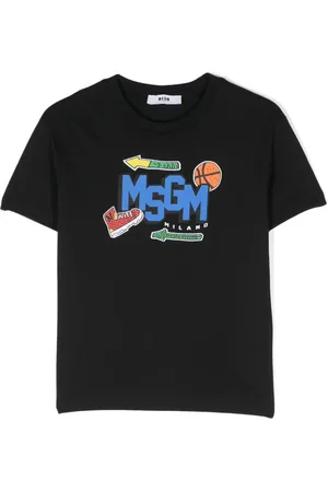 Msgm Logo-print T-shirt