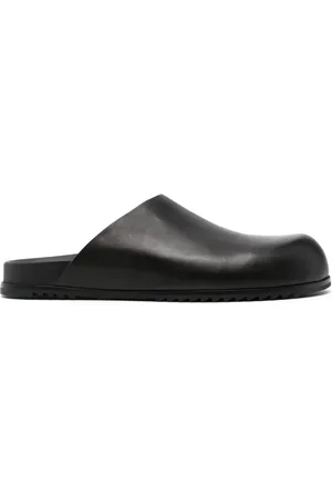 Rick Owens Granola leather slippers