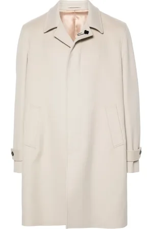 LARDINI Brooch-detail coat