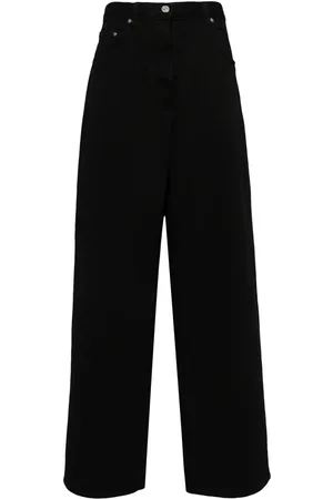 Nº21 High-rise wide-leg jeans