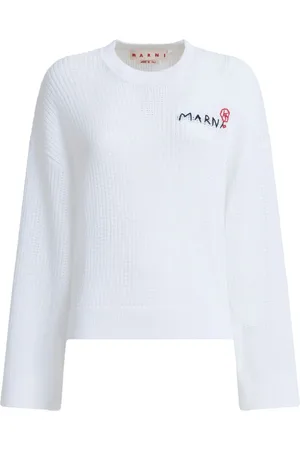Marni Crochet-knit cotton jumper