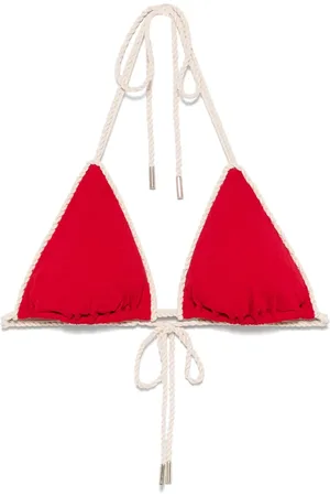 La Perla Monogram triangle bikini top