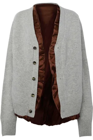 J.W.Anderson Satin-lined cardigan