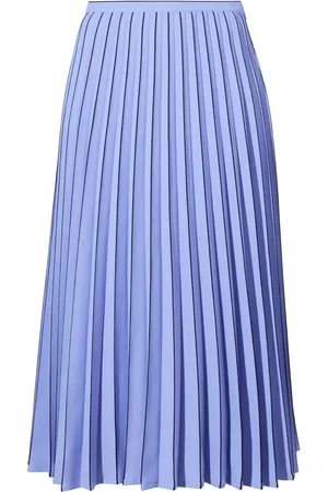 Proenza Schouler Pleated crepe midi skirt