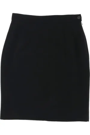 Saint Laurent 1990s wool pencil skirt