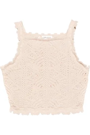 Saint Laurent Knitted crop top