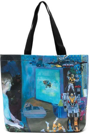 J.W.Anderson Computer-print tote bag