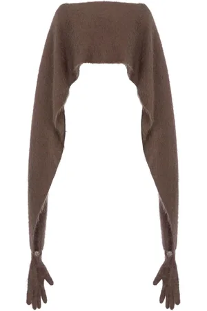 Moschino Deconstructed glove wool blend cardigan
