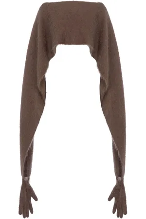 Moschino Glove-detail scarf