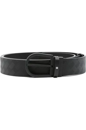 Montblanc Horseshoe-buckle leather belt