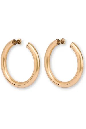 Moschino Polished hoop earrings