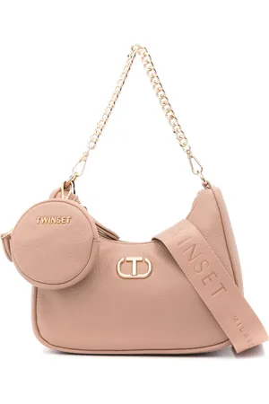 Twin-Set Oval T-plaque shoulder bag