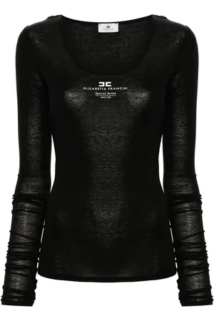 Elisabetta Franchi Logo-print T-shirt