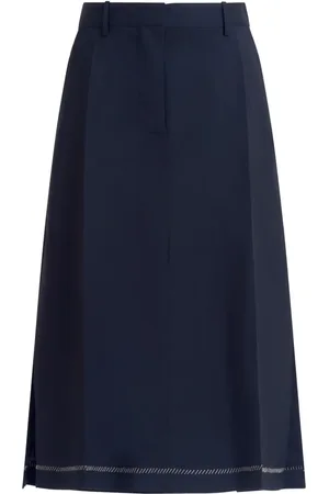 Marni Decorative-stitching skirt
