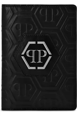 Philipp Plein Logo-plaque passport cover