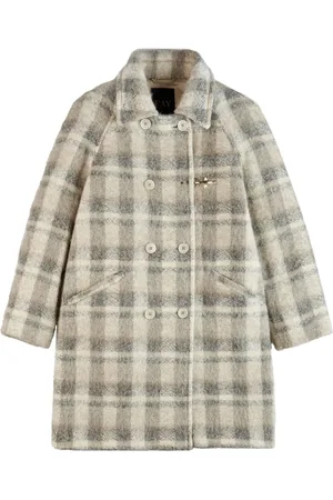 FAY Jacqueline check-pattern coat