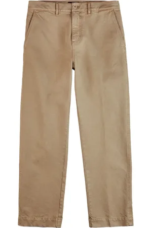 FAY Straight-leg cotton chinos