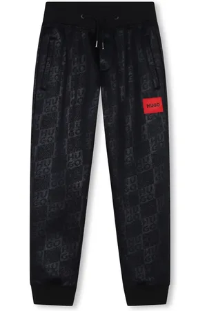 HUGO BOSS Monogram-pattern track pants
