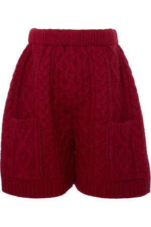 J.W.Anderson Cable knit shorts