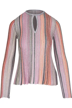 Missoni Sequin-embellished ribbed jumper