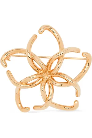 Oscar de la Renta O Flower brooch