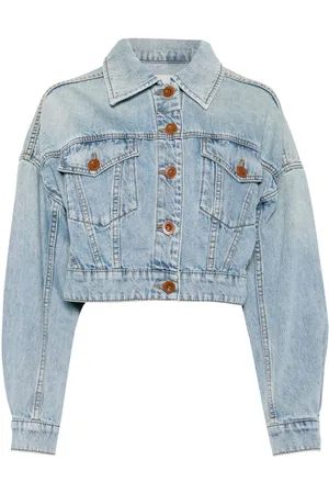 ZIMMERMANN Cropped denim jacket