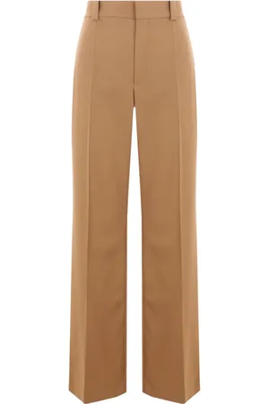 Chloé Wool grain-de-poudre trousers