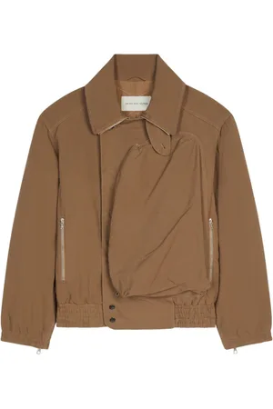 DRIES VAN NOTEN Overdyed cotton jacket