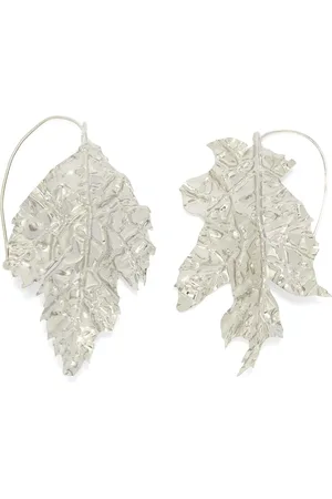 Jil Sander Leaf-shaped earrings