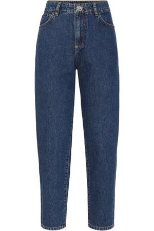 Philipp Plein High-rise tapered-leg jeans