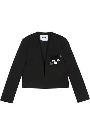 Msgm Sequin-embellished jacket