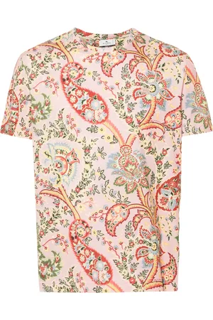 Etro Floral paisley-print T-shirt
