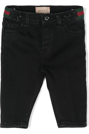 Gucci Web-detail jeans