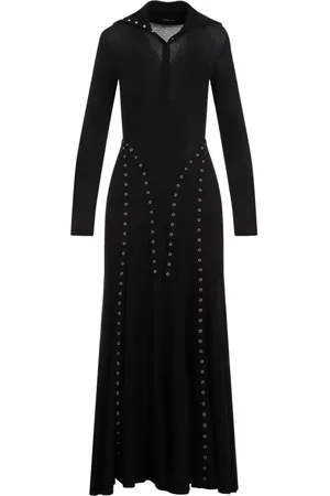 Simone Rocha Ribbed-knit midi dress