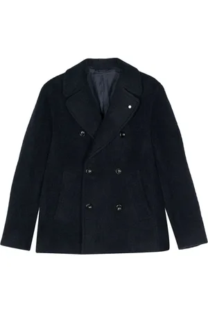 LUIGI BIANCHI MANTOVA Brushed-finish blazer