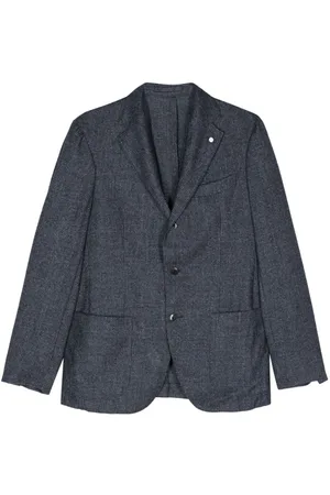 LUIGI BIANCHI MANTOVA Checked blazer