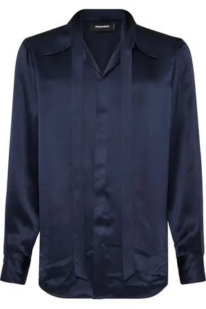 Dsquared2 Tied-neck satin shirt