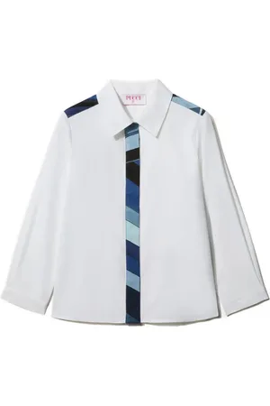 PUCCI Junior Iride-print shirt