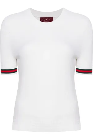 Gucci Web fine-wool T-shirt
