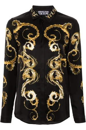 VERSACE Baroccoflage-print shirt