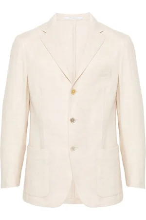 ELEVENTY Herringbone blazer