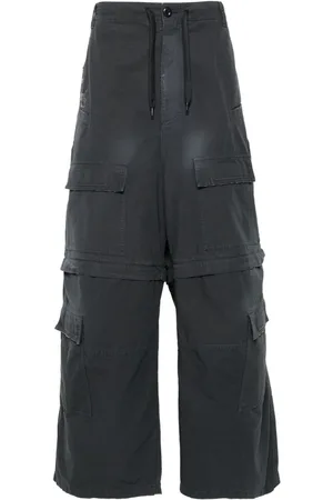 Balenciaga Spray-paint ripstop trousers