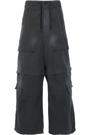 Balenciaga Spray-paint ripstop trousers